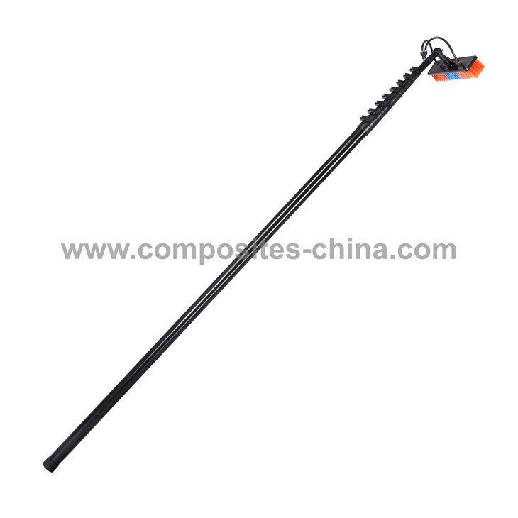 15m Carbon Fiber Qhov rai Ntxuav Ncej